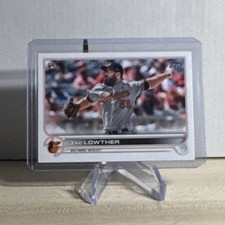 Topps 2022 Series 1 Zac Lowther Rookie #133 Baltimore Orioles Baseball Card