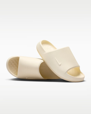IB0183-101 Nike Calm 2.0 Slide Coconut Milk (Men's)