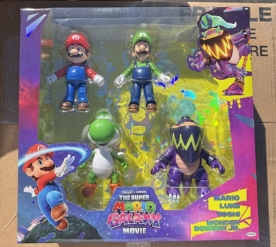 Super Mario Bros. Wonder 4本セット Super Mario Galaxy Movie 5