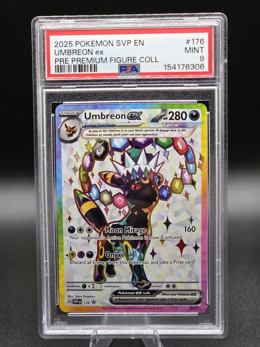 Umbreon 2011 PSA EX プロモカード Umbreon ex [Stamped] #60 Prices | Pokemon Prismatic Evolutions