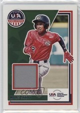2022 Panini USA Baseball Stars & Stripes Materials Miles Scott #USAM-MS 1bl9