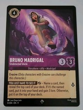 Bruno Madrigal - Undetected Uncle #0 Prices | Lorcana Fabled | Lorcana Cards