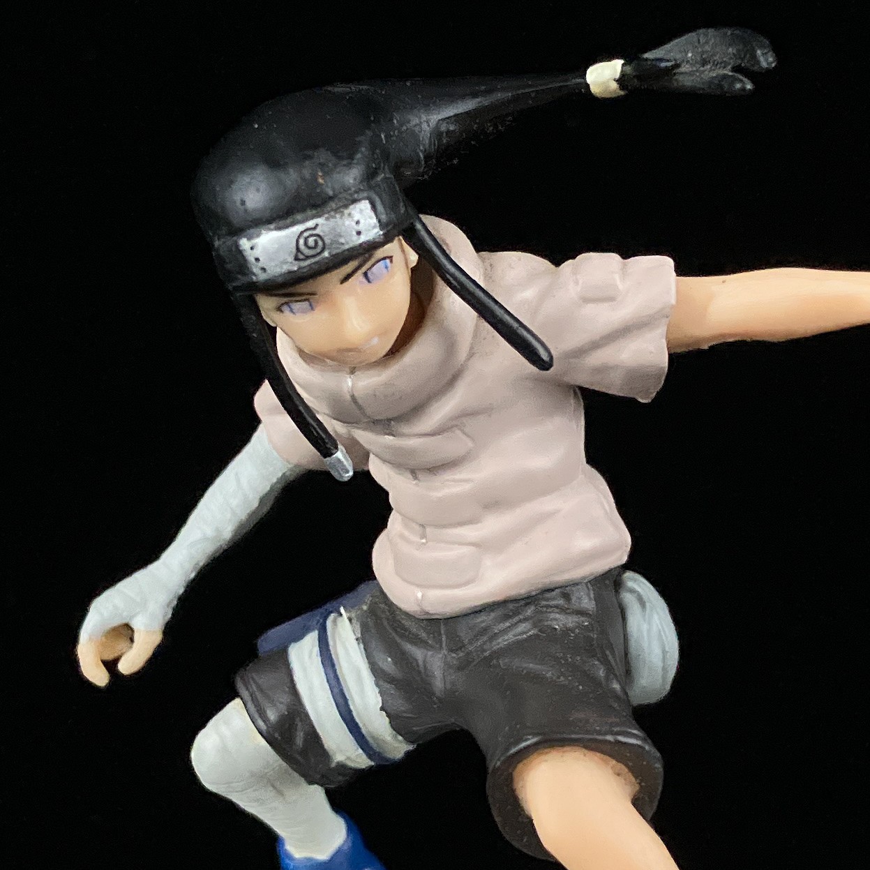Vintage Bandai Naruto Hyuga Neji Ningyou Ningyo Gashapon Anime Figure Japan