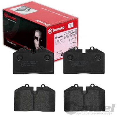 brembo BREMSBELÄGE für AUDI 80 FERRARI 348 456 512 F355 MONDIAL PORSCHE 911 928
