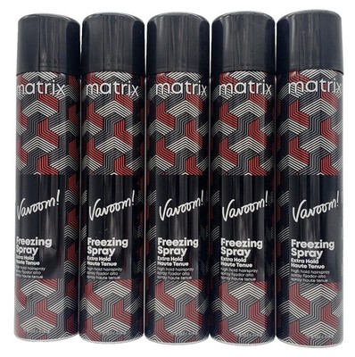 Matrix Vavoom Freezing Spray Extra Hold 15 fl oz, Pack of 5