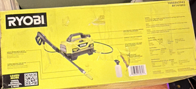 #ad Ryobi 1800 PSI 1.2 GPM Electric Pressure Washer RY141802VNM Stationary $81.00