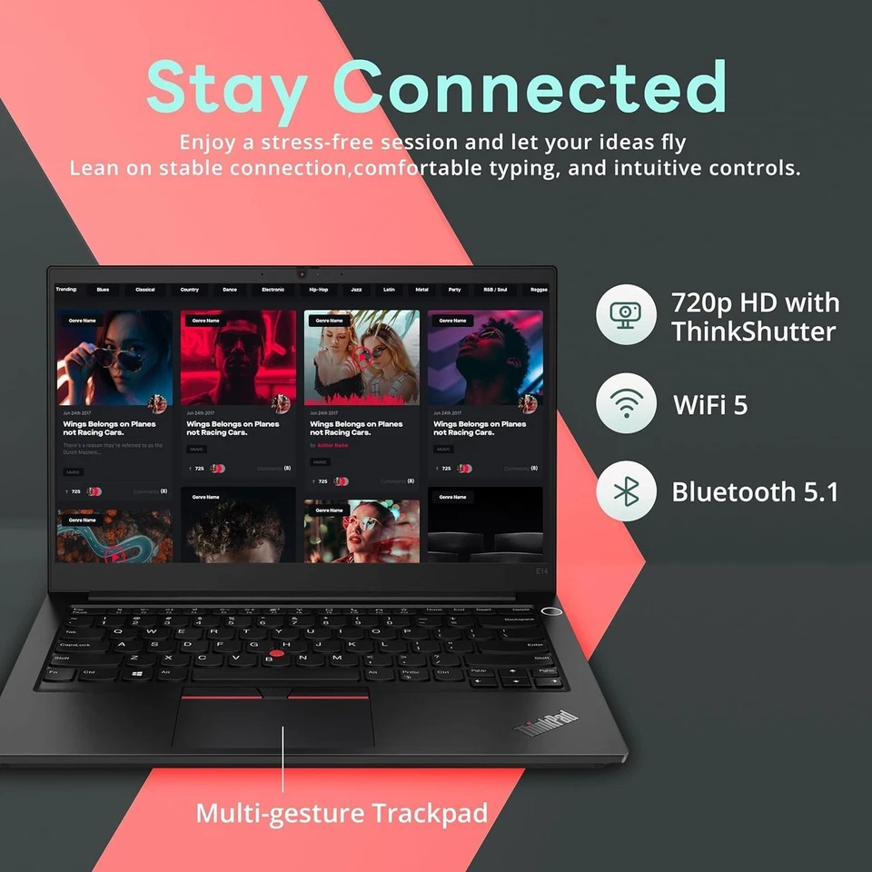 Lenovo ThinkPad E14 G1 · i5-10210U · 16GB · 512GB, photo 2 of 5
