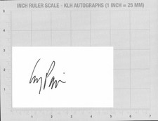 Corey Pavin Hand Signed White Card Golf Open Autograph Signature + COA