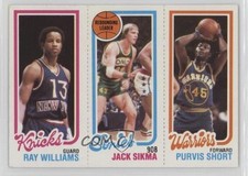 1980-81 Topps Ray Williams Jack Sikma Purvis Short #100-225-173 HOF ni4