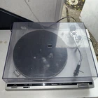 Technics SL-D2 Drive Turntable Tested Audio Is Good Hinge on Top Cover Broken