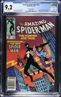 Amazing Spider-Man #252 CGC 9.2 Marvel 1984 Newsstand 1st Black Costume Frenz