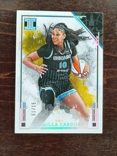 2025 Panini Impeccable WNBA #48 Kamilla Cardoso Holo Silver #1/15