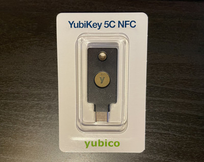 Yubico Yubikey 5c NFC USB C | Zweifaktor Authentifizierung | Neu & OVP |