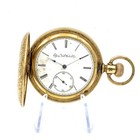 1891 Elgin 16s 7j Grade 114 Gold Filled Full Hunter Case Pocket Watch #WB5835-5 — photo 1