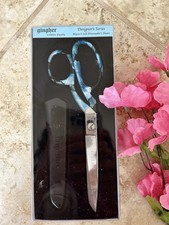 GINGHER SCISSORS DESIGNER SERIES  "ALYSSA" 8" DRESSMAKER  RETIRED
