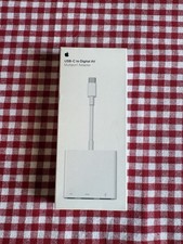 Apple USB-C Multiport Adapter MUF82AM/A A2119 HDMI USB USB-C White