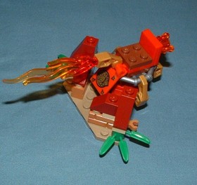 LEGENDS OF CHIMA, VARDY'S ICE VULTURE GLIDER SET 70141 - LEGO - 2014 - USED