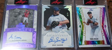 2025 Leaf Spectacular Baseball Card Lot Alfredo Sena /15 Auto Signed Eric Gagne