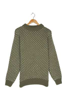 Devold Strickpullover Gr. M Grün Oberteile Oberteile