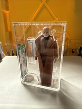 Vintage 1977 Kenner Star Wars Obi Wan Kenobi White Hair Loose Figure HK AFA 80