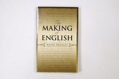 42388 Henry Bradley THE MAKING OF ENGLISH DOVER BOOKS ON LANGUAGE
