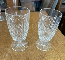Waterford Crystal Michelob 6 1/4 Inch Tall  Iced Tea Glasses