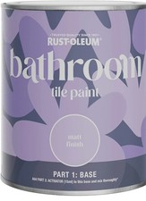 Rust-Oleum Bathroom Tile Paint in Matt Finish Grey Water-Resistant - Grey Tree