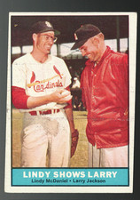 1961 Topps #75 Lindy Shows Larry EX  free shipping