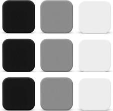 6 PCS Door Stoppers Wall Protector with Strong Self-Adhesive Backing Doorknob Do