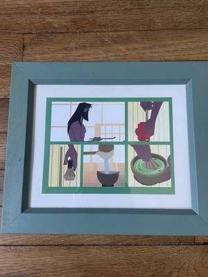 Samurai Jack Making Matcha Tea Framed  12x10 Print