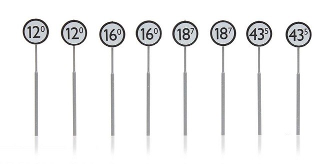 Artitec 316.027 - 1/160 NS Panels Railroad Crossing 8 Piece - New