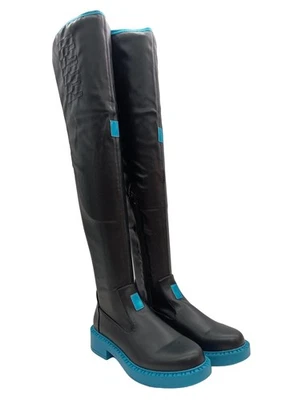 KOI Cuissarde Dames Botte haute T EU 39 noir style décontracté - Photo 1/4