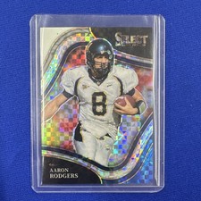 Panini 2022 Select Draft Picks Aaron Rodgers #126 Checkerboard Prizm Field Leve…
