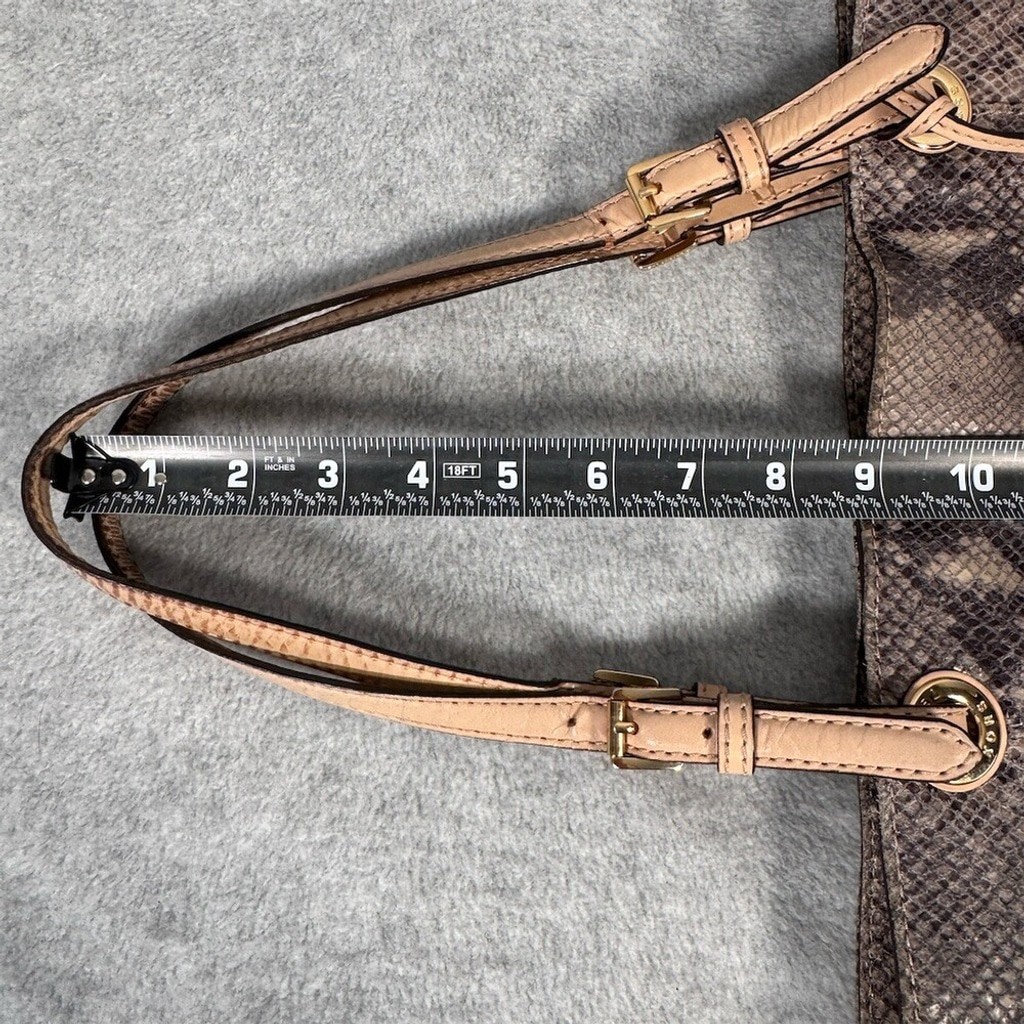 Michael Kors Jet Set Python Embossed LeatherTote … - image 15