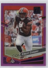 2023 Panini Clearly Donruss Purple 16/199 Amari Cooper #13 9et