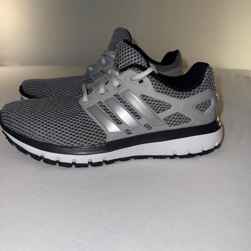 Adidas Women's Energy Cloud CG3016 Running Shoe Size 7 Gray With Gray Stripes - Image 4 of 4