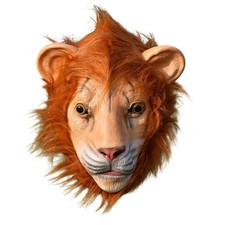 L&ouml;wenmaske Aus Latex Realistisch L&ouml;wenmaske Tier&auml;hnlich F&uuml;r Halloween, Theater