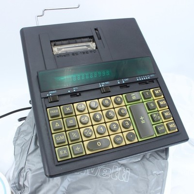 Rechner Tischrechner | Olivetti EC 162 PD | Gereinigt & Geprüft - Funktional!