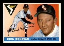 1955 Topps #146 Dick Donovan RC NM/NM+ X3341993