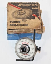 Snap-On Tools TA360 Torque Angle Gauge in Box FAST FREE SHIP USA