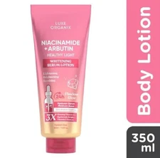 Luxe Organix Niacinamide + Arbutin Healthy Light Whitening Serum Lotion 350ml