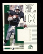 2003 SP Game Used: #174 Tim Brown Relic NM-MT OR BETTER