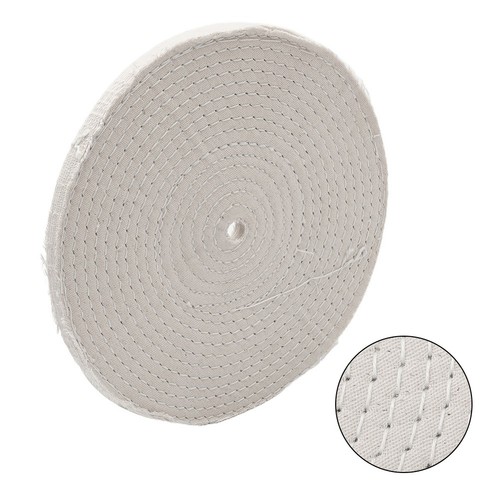 200mm 8 Inch Cloth Buffing Polishing Wheel Mop Bench Grinder Buffer ...