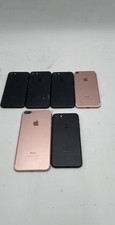 Apple iPhone 7 7 Plus A1660 A1778 A1784 Sold As Is For Parts Or Repair Lot Of 6