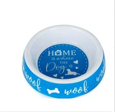 Greenbrier Kennel Club Printed Melamine Dog Bowls, 7x1.75-in./ Lot of 2