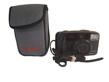 Pentax IQZoom 115-S 35mm Point  Shoot Film Camera, Bundle