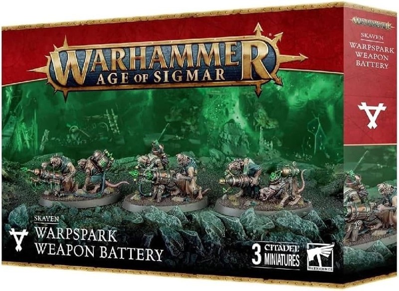 Warhammer Age of Sigmar - Skaven : Warpspark Weapon Battery - Brand New & Sealed