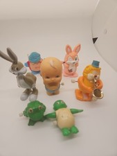 TOMY And Others Vintage Wind Up Toys Lot of 7
