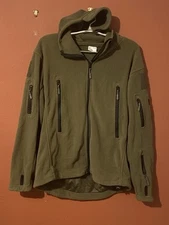 Tactical Recon Fleece Mens Size Large Jacket Army Hoodie Hoody Combat Full Zip