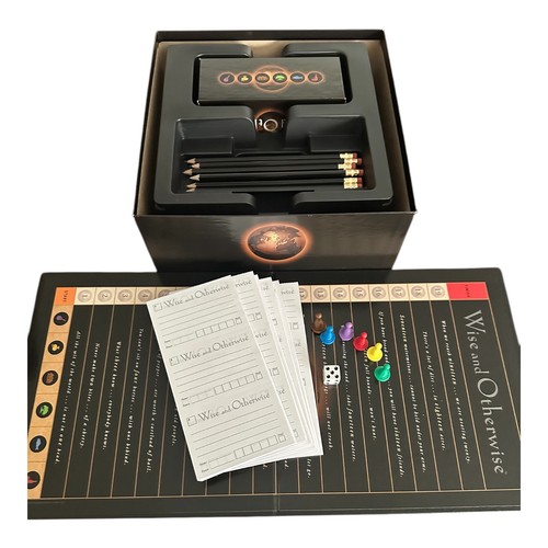 Wise and Otherwise - Vintage Bluffing Trivia Party Board Game - Complete - 1997 - Picture 9 of 9